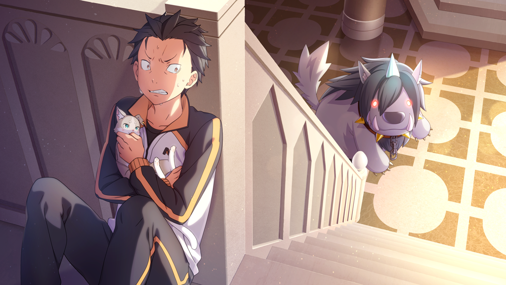 パックと魔獣とスバル.png